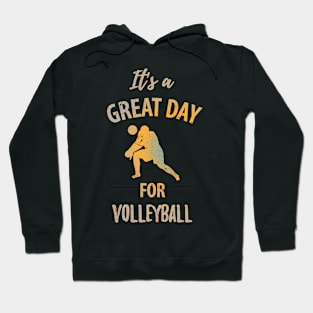 Volleyball Sport Team Play Gift Hoodie